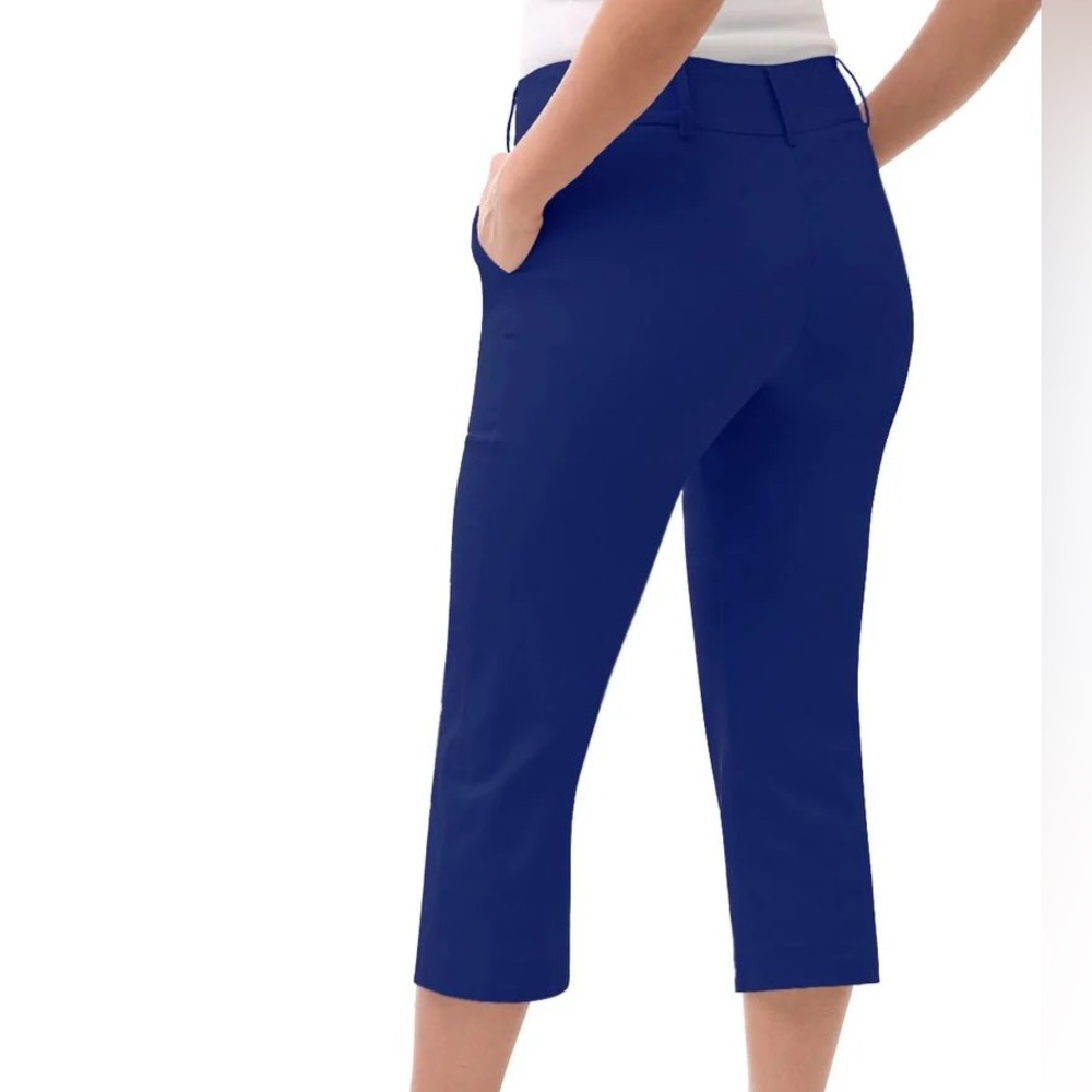 NWT Rekucci blue sapphire capri pants
